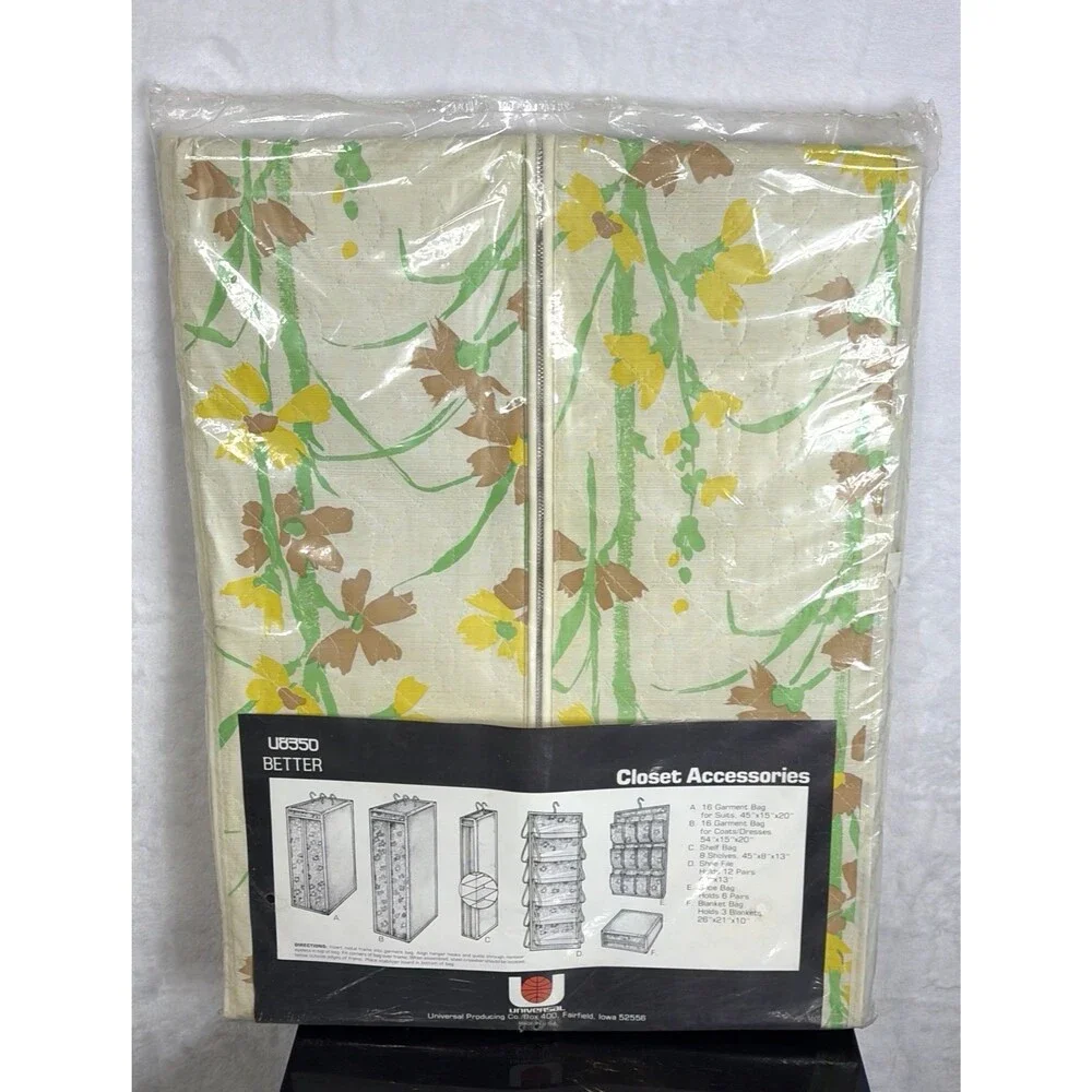 Vintage Universal Garment Bag Full Length 54